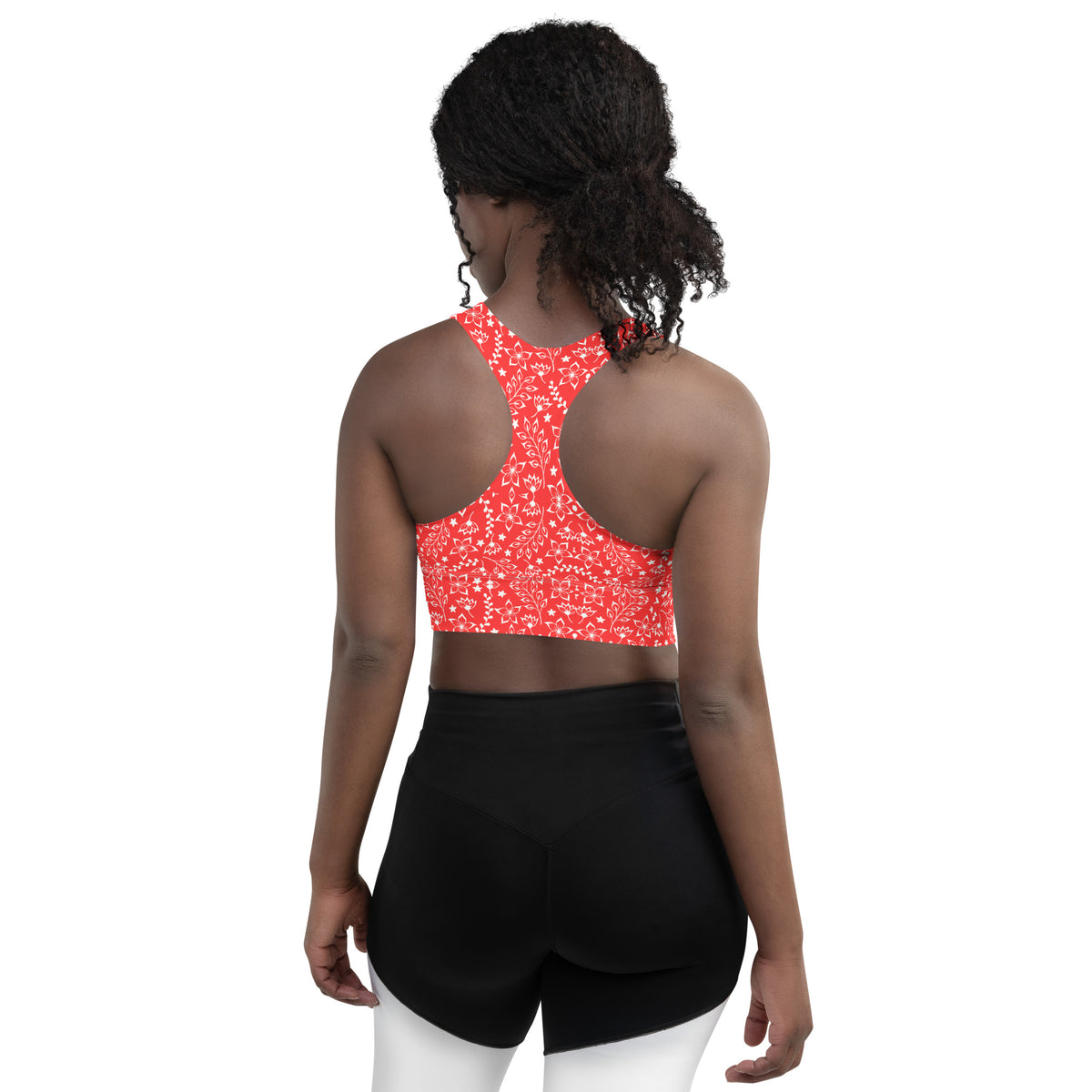 ECOCOLADA SPORTS BRA - GARDEN PARTY RED