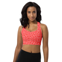 ECOCOLADA SPORTS BRA - GARDEN PARTY RED