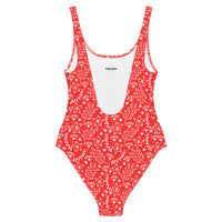 FLORIDA ECO ONE PIECE SWIMSUIT - RED GARDEN