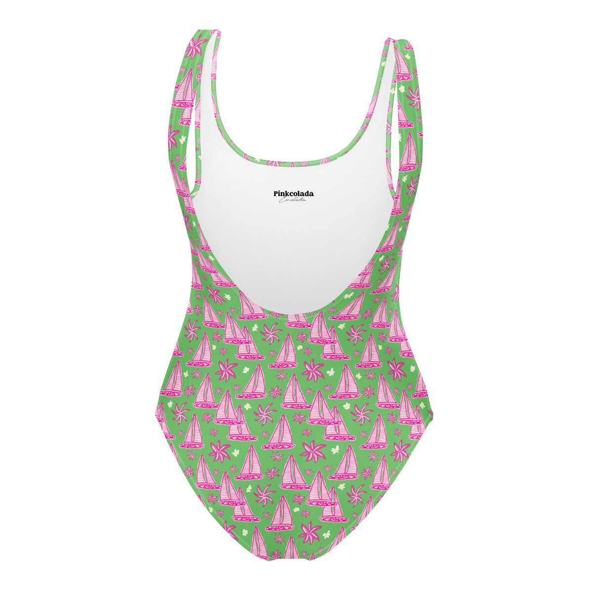 FLORIDA ECO ONE PIECE SWIMSUIT - SAILBOAT TROPIX