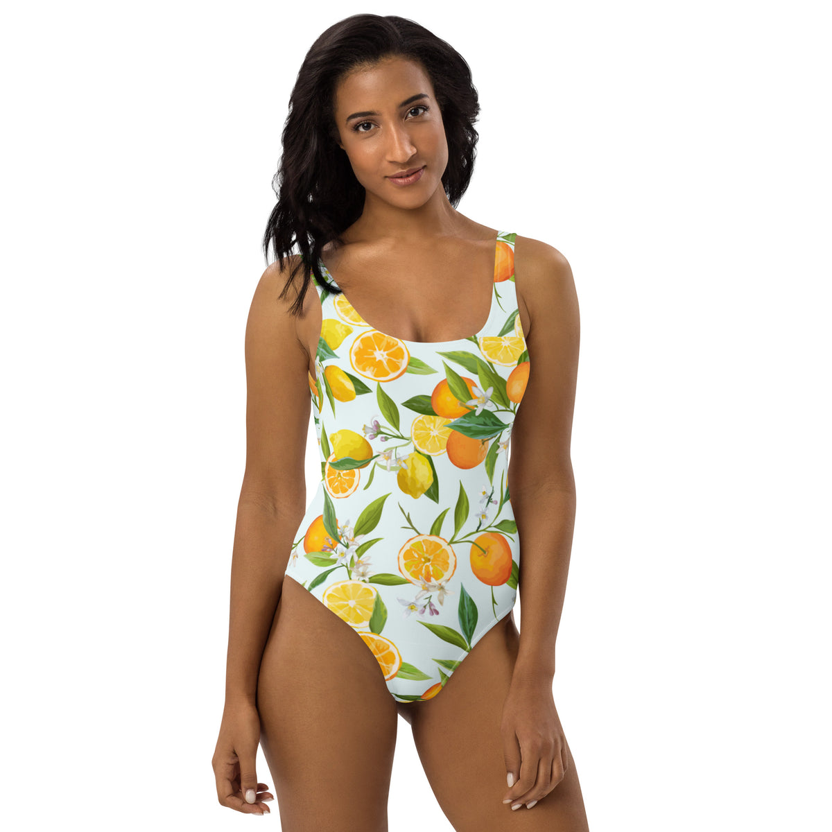 FLORIDA ECO ONE PIECE SWIMSUIT - LEMON GARDEN