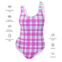 FLORIDA ECO ONE PIECE SWIMSUIT - RETROCHECKI