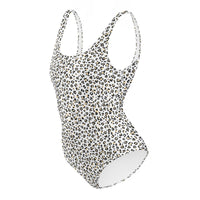 FLORIDA ECO ONE PIECE SWIMSUIT - WHITE LEOPARD