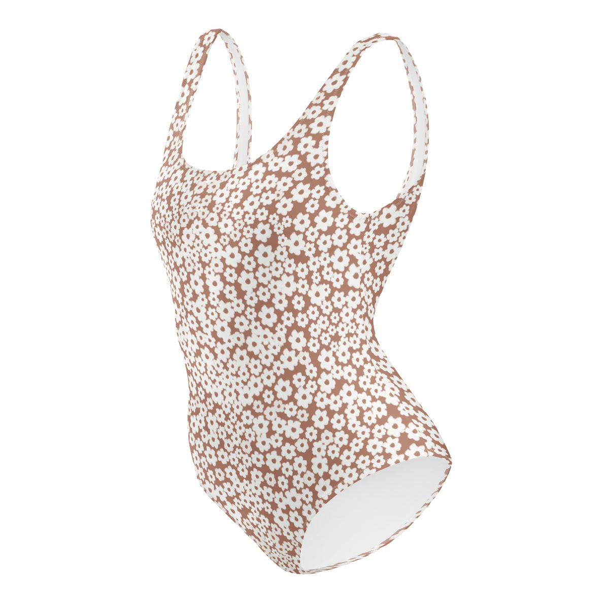 FLORIDA ECO ONE PIECE SWIMSUIT - CHOC FLORALS