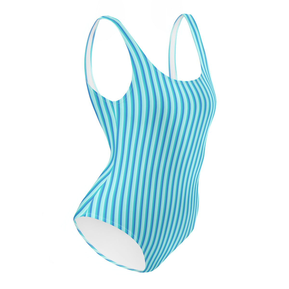 FLORIDA ECO ONE PIECE SWIMSUIT - BLUE STRIPES