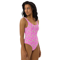 FLORIDA ECO ONE PIECE SWIMSUIT - PINKLIMA BLOOMS