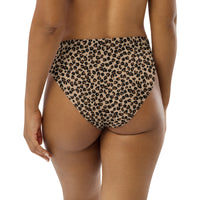 MIAMI ECO HIGH WAISTED BIKINI BOTTOM | LEOPARD