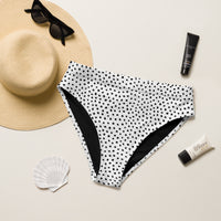 MIAMI ECO HIGH WAISTED BIKINI BOTTOM - ECO BELO TOCHKI