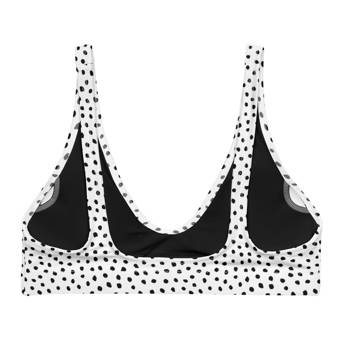 BELLA ECO PADDED BIKINI TOP - ECO BELO TOCHKI