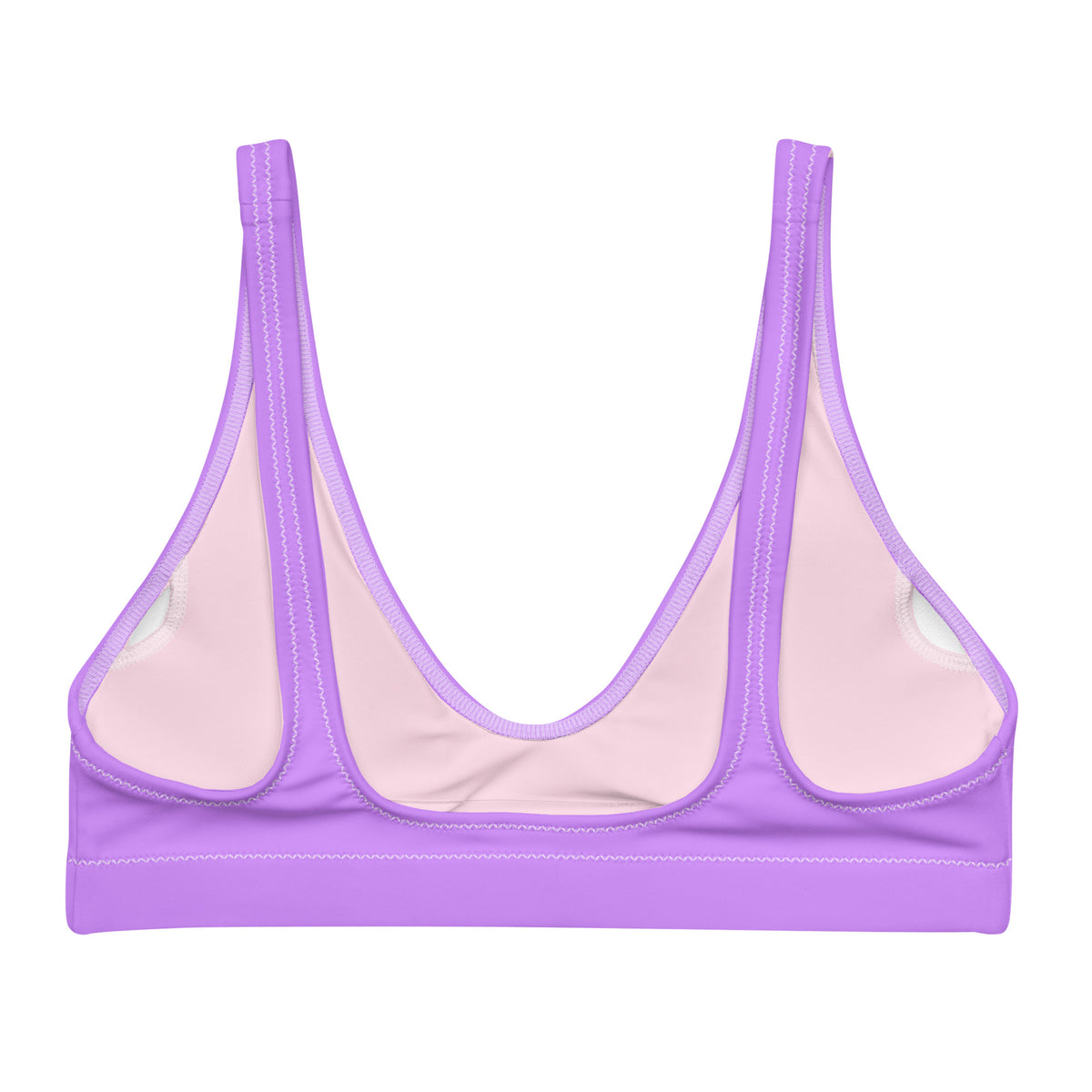 BELLA ECO PADDED BIKINI TOP - CANDY PURPLE