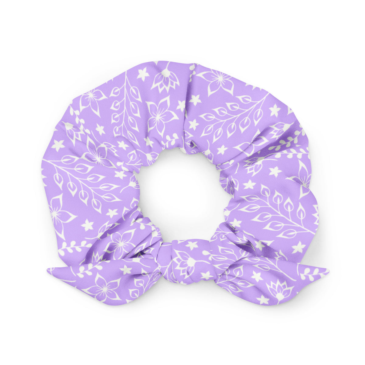 ECO SCRUNCHIE - GARDEN PARTY LILAC