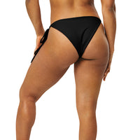 STRING BIKINI BOTTOM ECO - BLACK