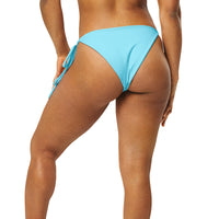 STRING BIKINI BOTTOM ECO - CANDY BLUE