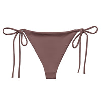 STRING BIKINI BOTTOM ECO - CHOCOLATE