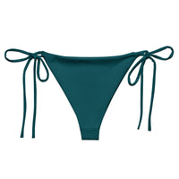 STRING BIKINI BOTTOM ECO - SHERPA TEAL