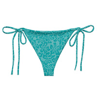 STRING BIKINI BOTTOM ECO - IRIS HIBISCUS