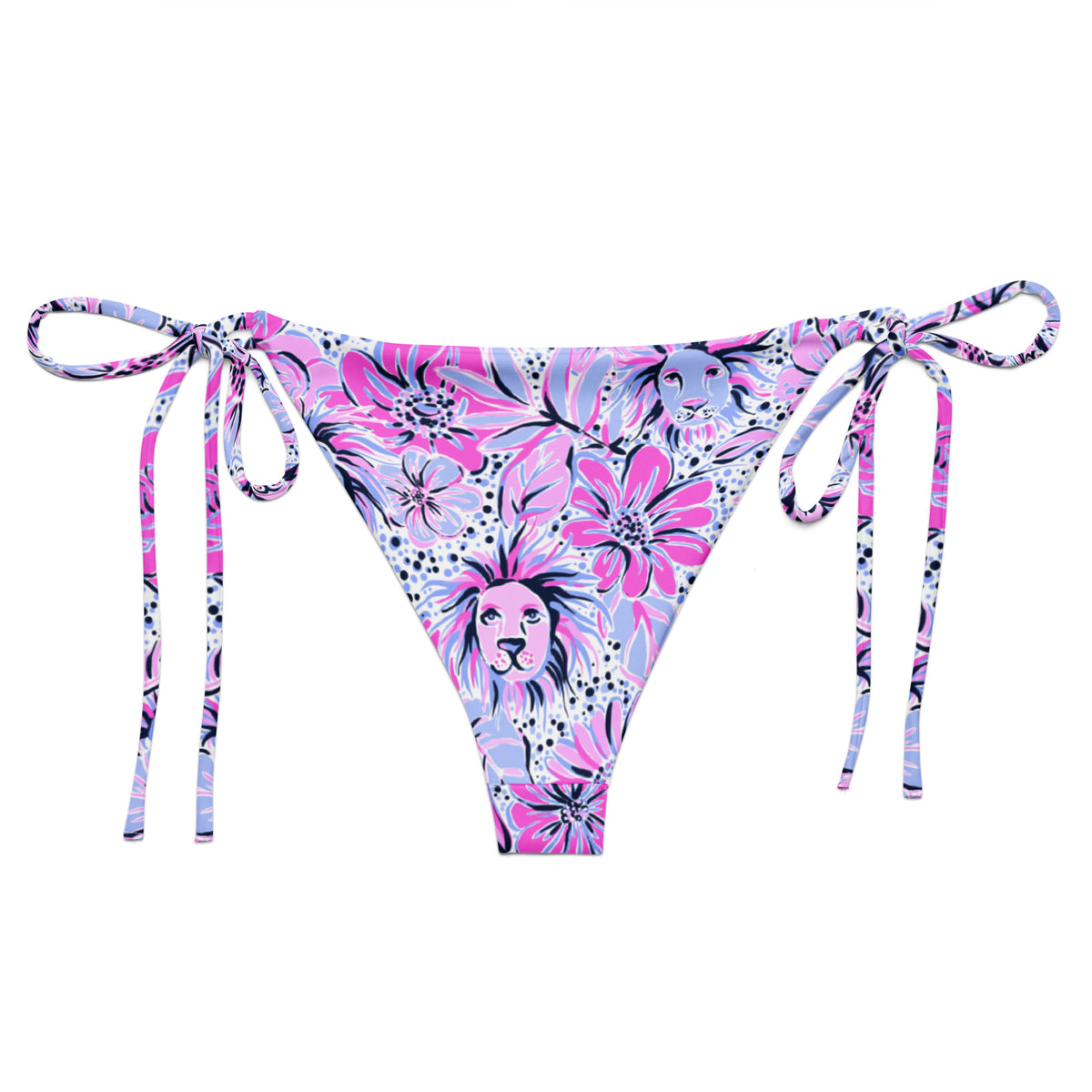 STRING BIKINI BOTTOM ECO - MELROSE JUNGLE