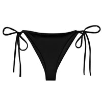 STRING BIKINI BOTTOM ECO - BLACK