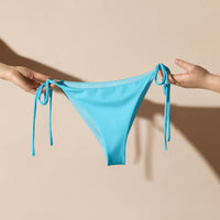 STRING BIKINI BOTTOM ECO - CANDY BLUE