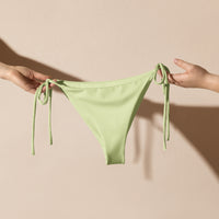 STRING BIKINI BOTTOM ECO - PASTEL LIME