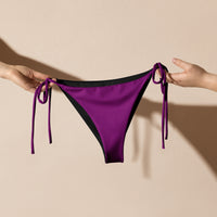 STRING BIKINI BOTTOM ECO - BERRY PURPLE