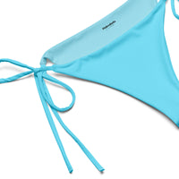 STRING BIKINI BOTTOM ECO - CANDY BLUE