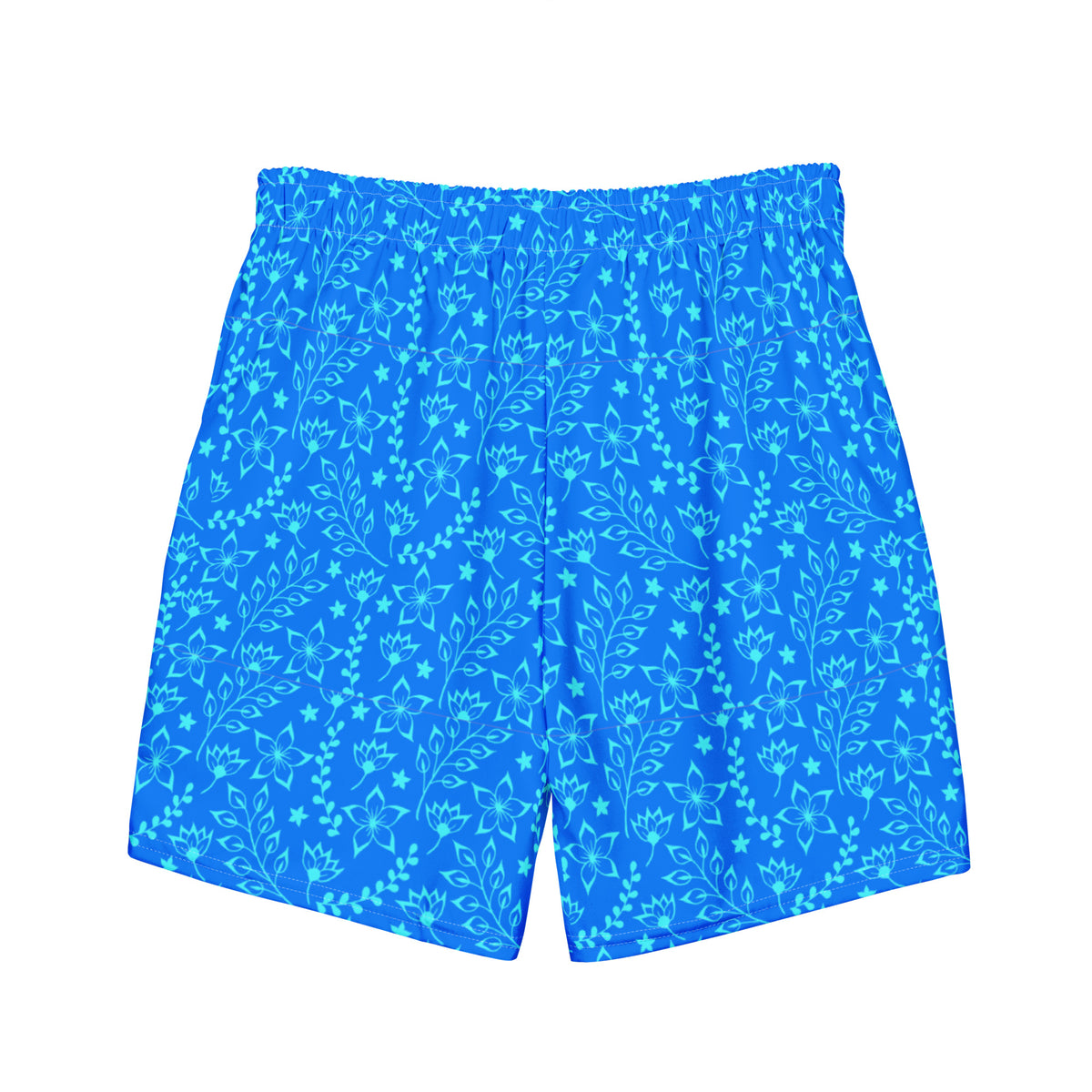 ECO MEN'S SWIM SHORTS | GARDEN PARTY BLUE HUES