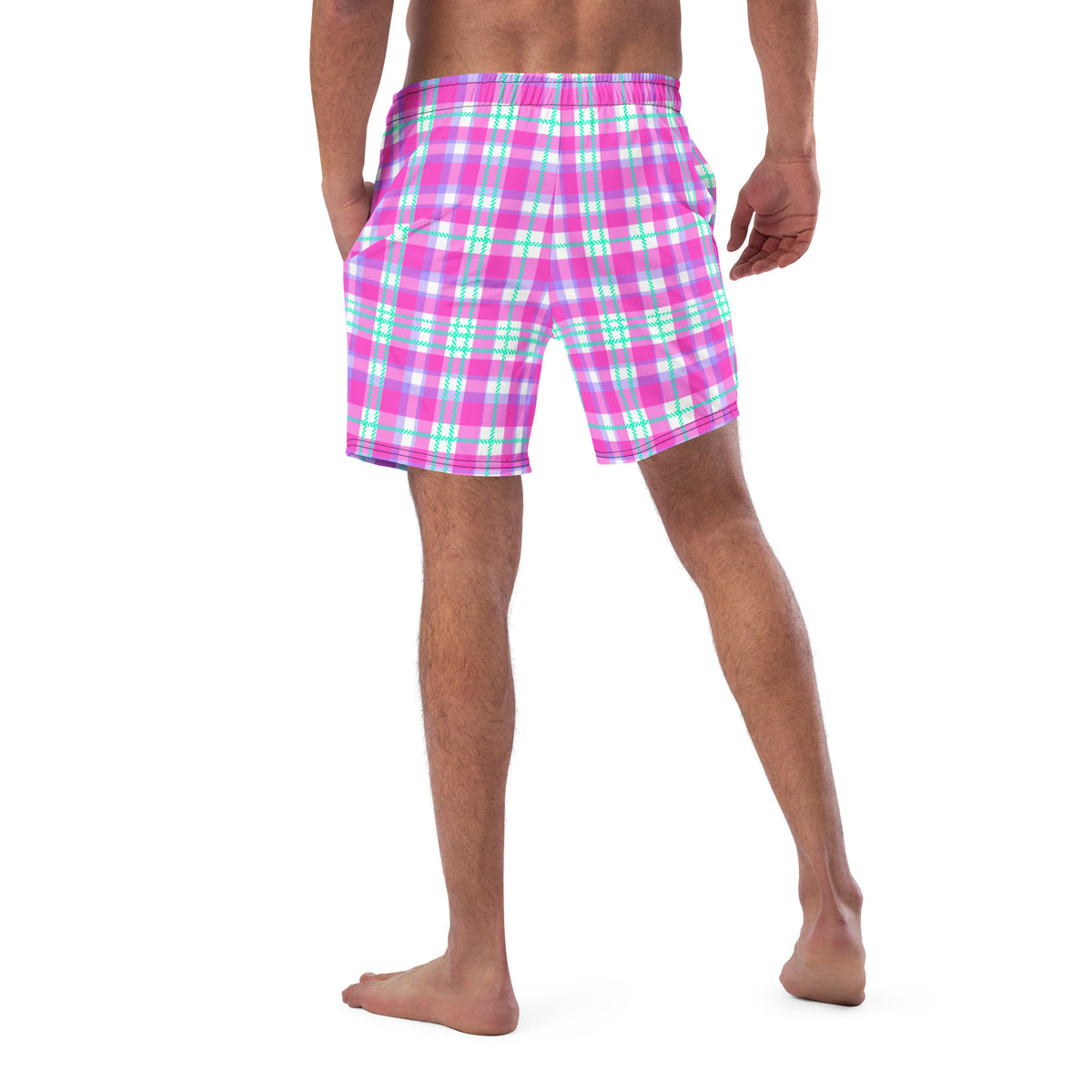 ECO MEN'S SWIM SHORTS - RETROCHECKI