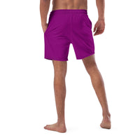 ECO MEN'S SWIM SHORTS - BERRY PURPLE