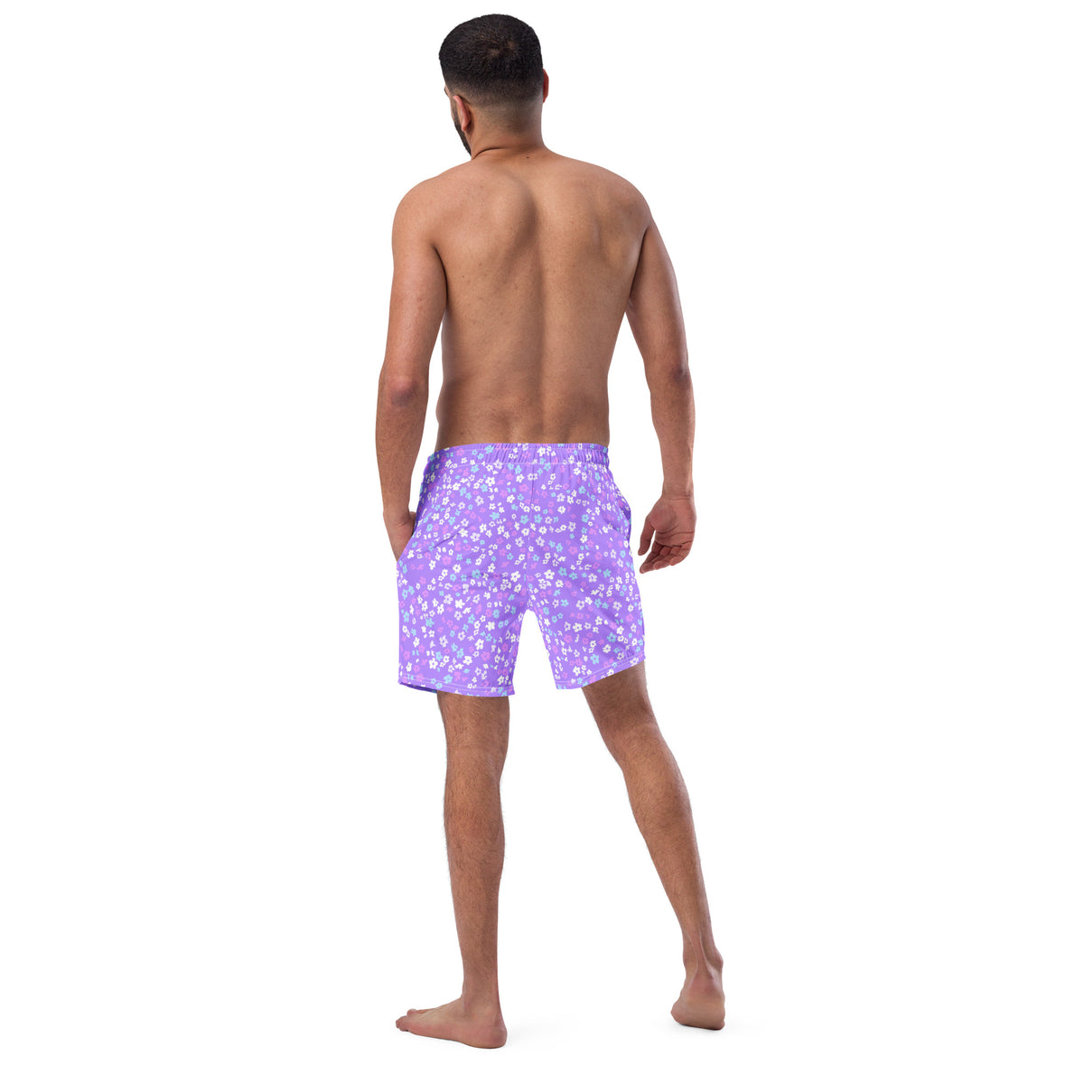 ECO MEN'S SWIM SHORTS  - PURPLE COLADA ECO