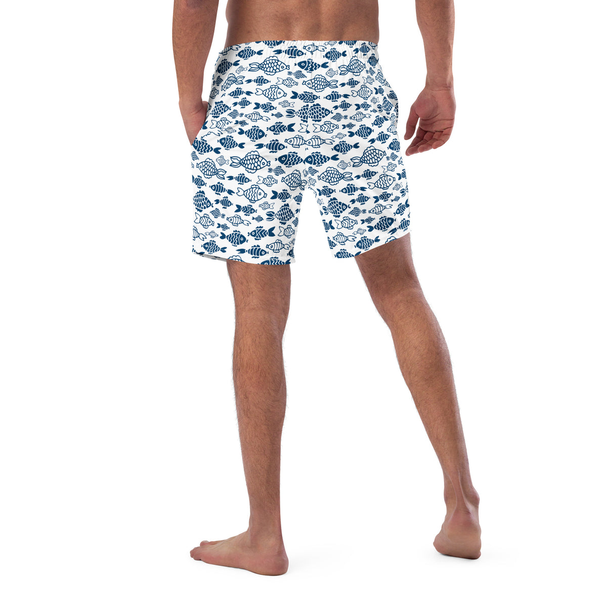 ECO MEN'S SWIM SHORTS - GONE FISHING