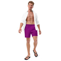 ECO MEN'S SWIM SHORTS - BERRY PURPLE