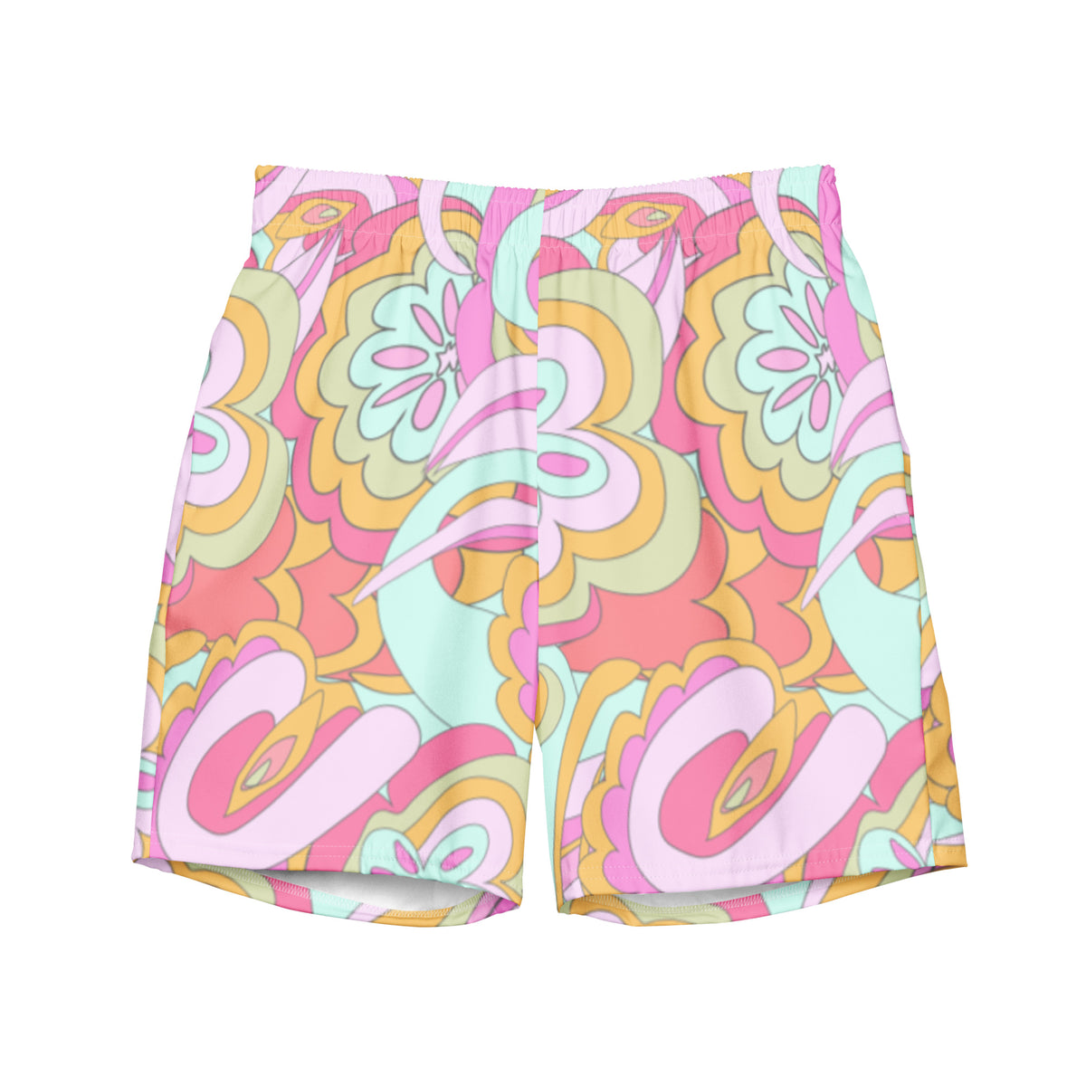 ECO MEN'S SWIM SHORTS | PINK DELICA