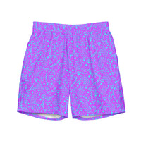 ECO MEN'S SWIM SHORTS | GARDEN PARTY PURPLE