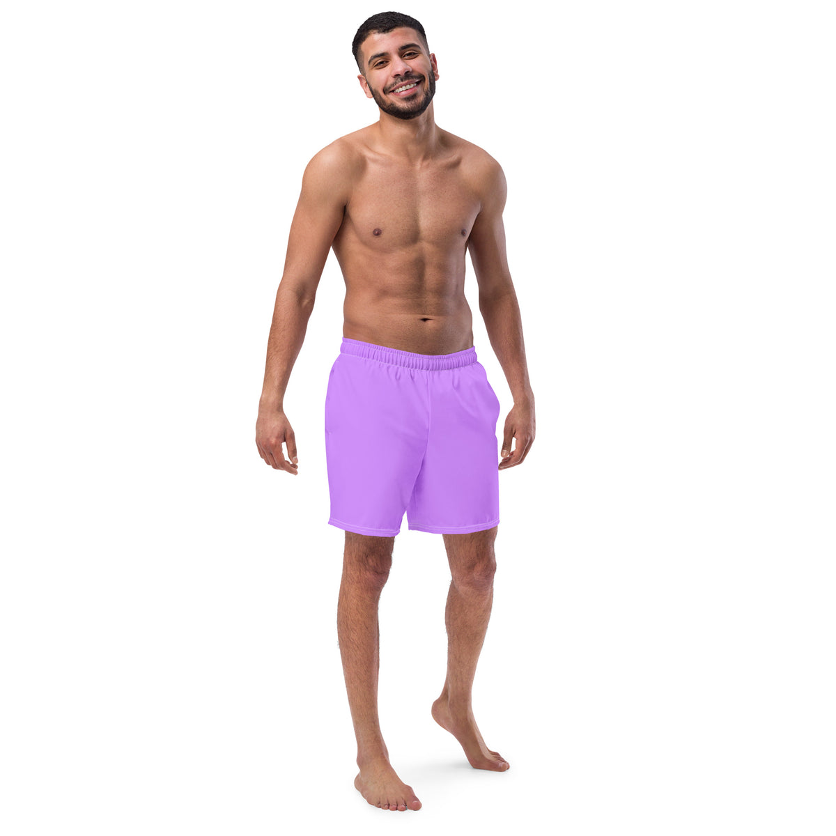 MEN'S ECO SWIM SHORTS - CANDY PURPLE