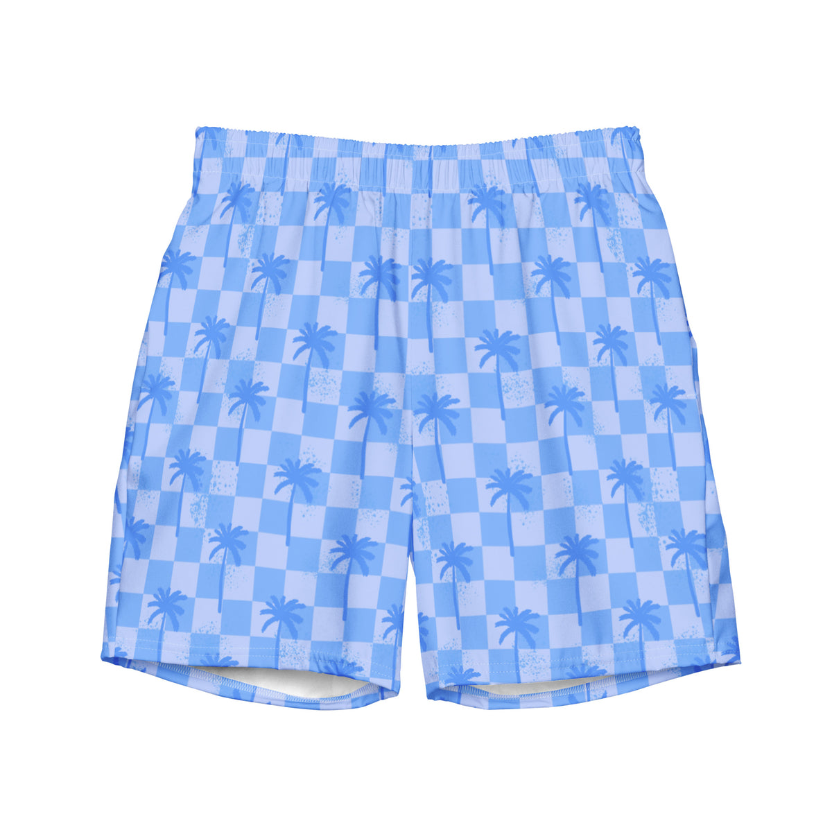 ECO MEN'S SWIM SHORTS - BLUE JORDY PALMS