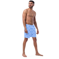 ECO MEN'S SWIM SHORTS - BLUE JORDY PALMS