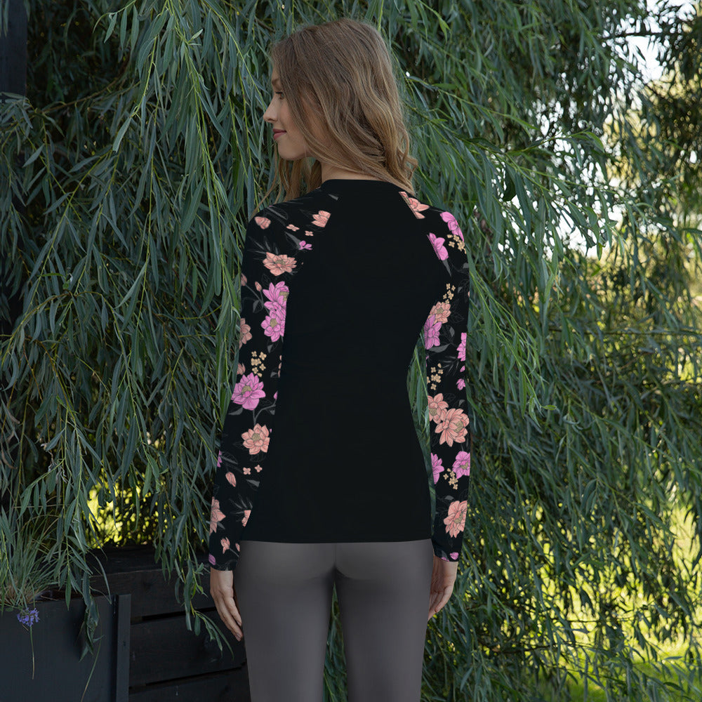 RASH GUARD ECO - NIGHTFALL BLOOMS