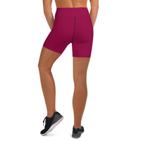 ECO BIKE SHORTS - WINE RED