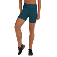 ECO BIKE SHORTS - TEAL