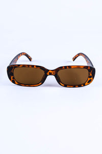 Leopard Tortoiseshell PC Frame Punk Sunglasses