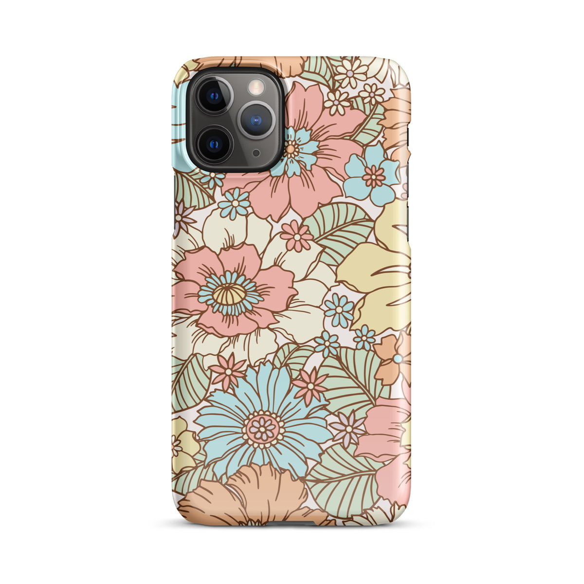 Snap case for iPhone® SUNSET GARDEN