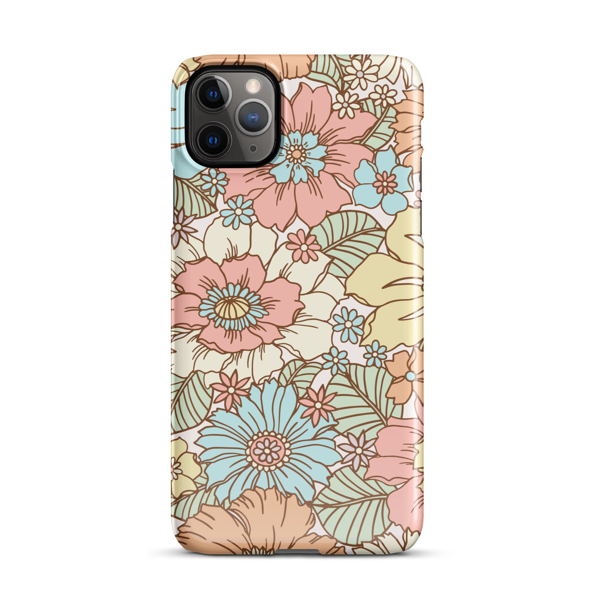 Snap case for iPhone® SUNSET GARDEN