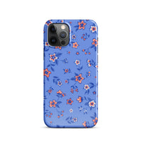 Snap case for iPhone® SAPPHIRE FLORALS