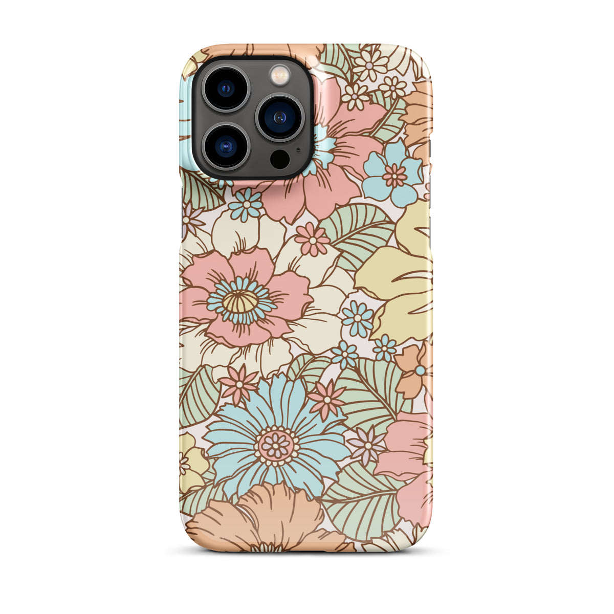 Snap case for iPhone® SUNSET GARDEN