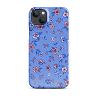 Snap case for iPhone® SAPPHIRE FLORALS