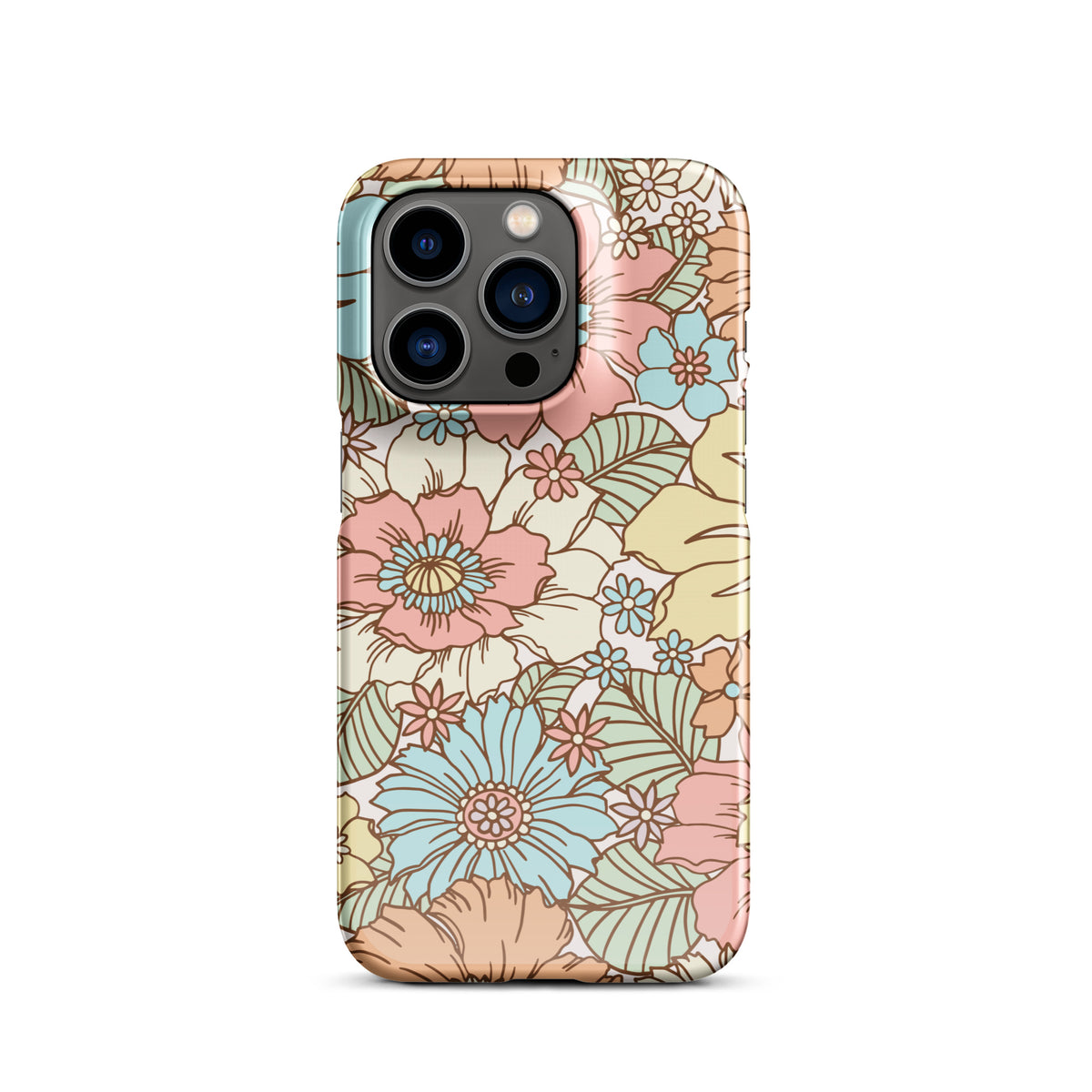 Snap case for iPhone® SUNSET GARDEN