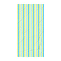 BEACH TOWEL - GREEN LIME STRIPES