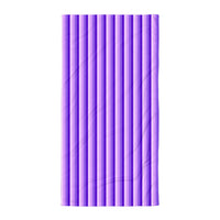 BEACH TOWEL - PURPLE STRIPES