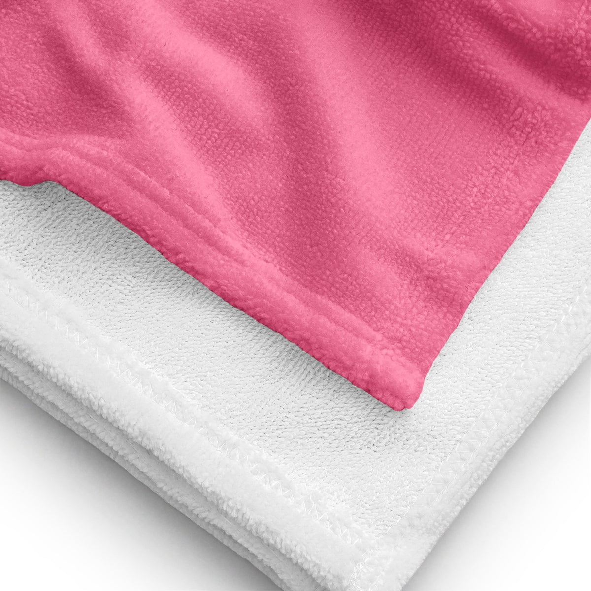 BEACH TOWEL - PINK SODA